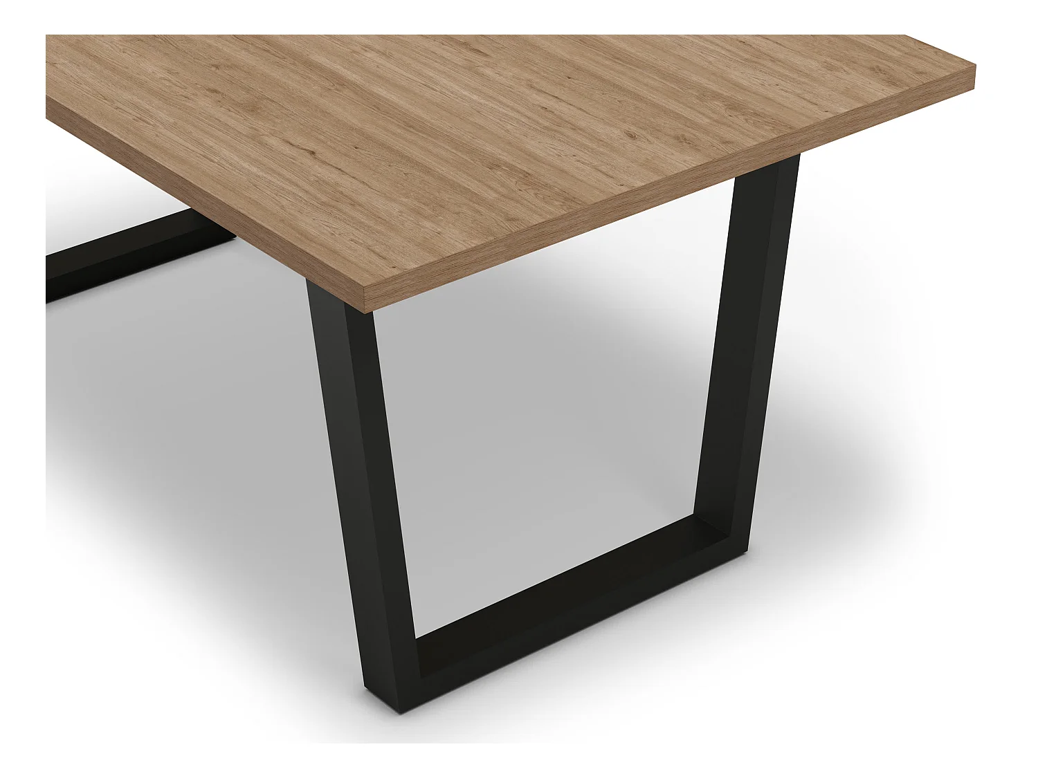 Tavolo rettangolare per 6/8 persone rovere 180x100 cm