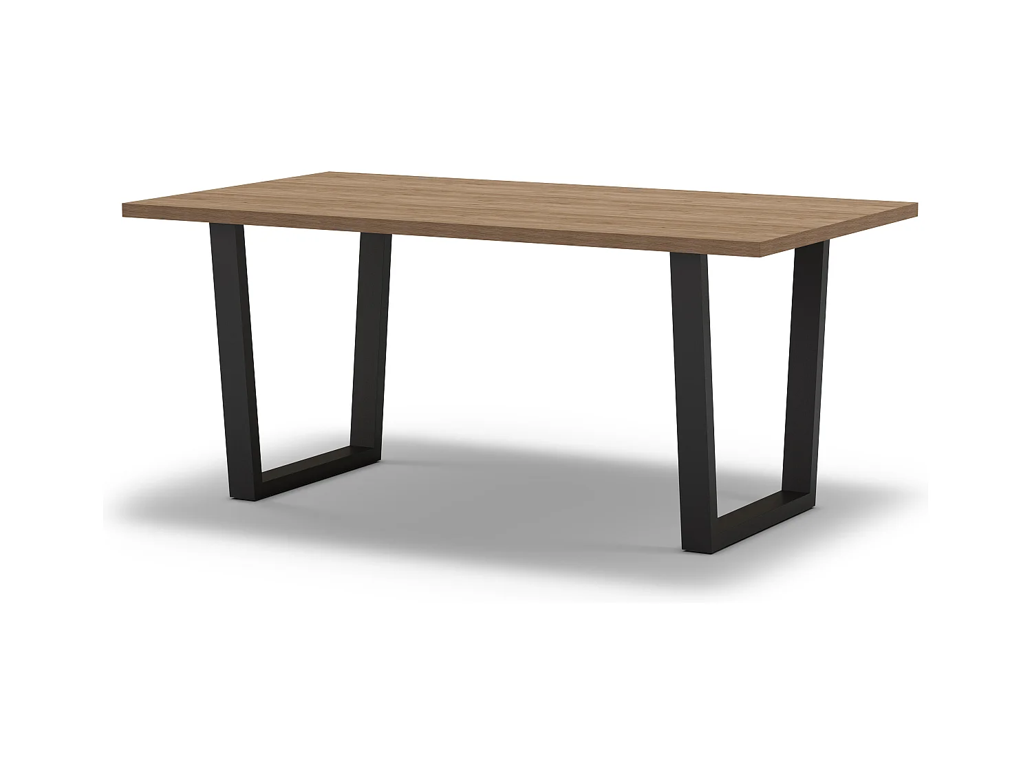 Tavolo rettangolare per 6/8 persone rovere 180x100 cm