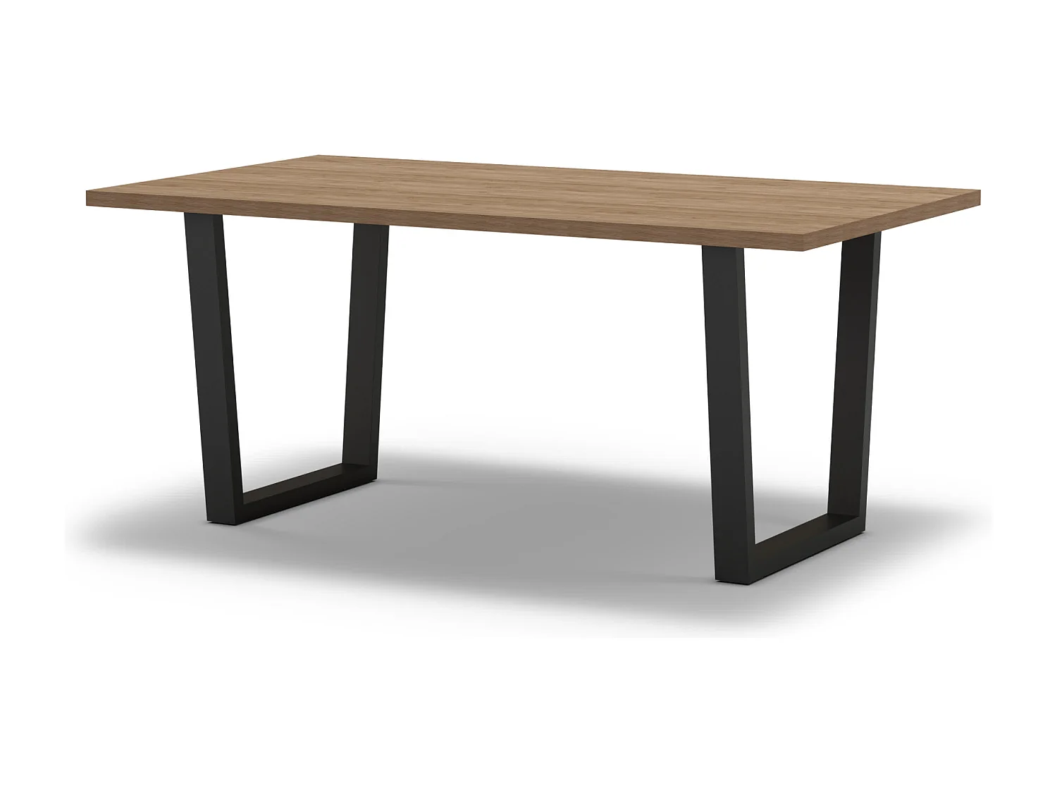 Rechthoekige tafel voor 6/8 personen van 180x100 cm