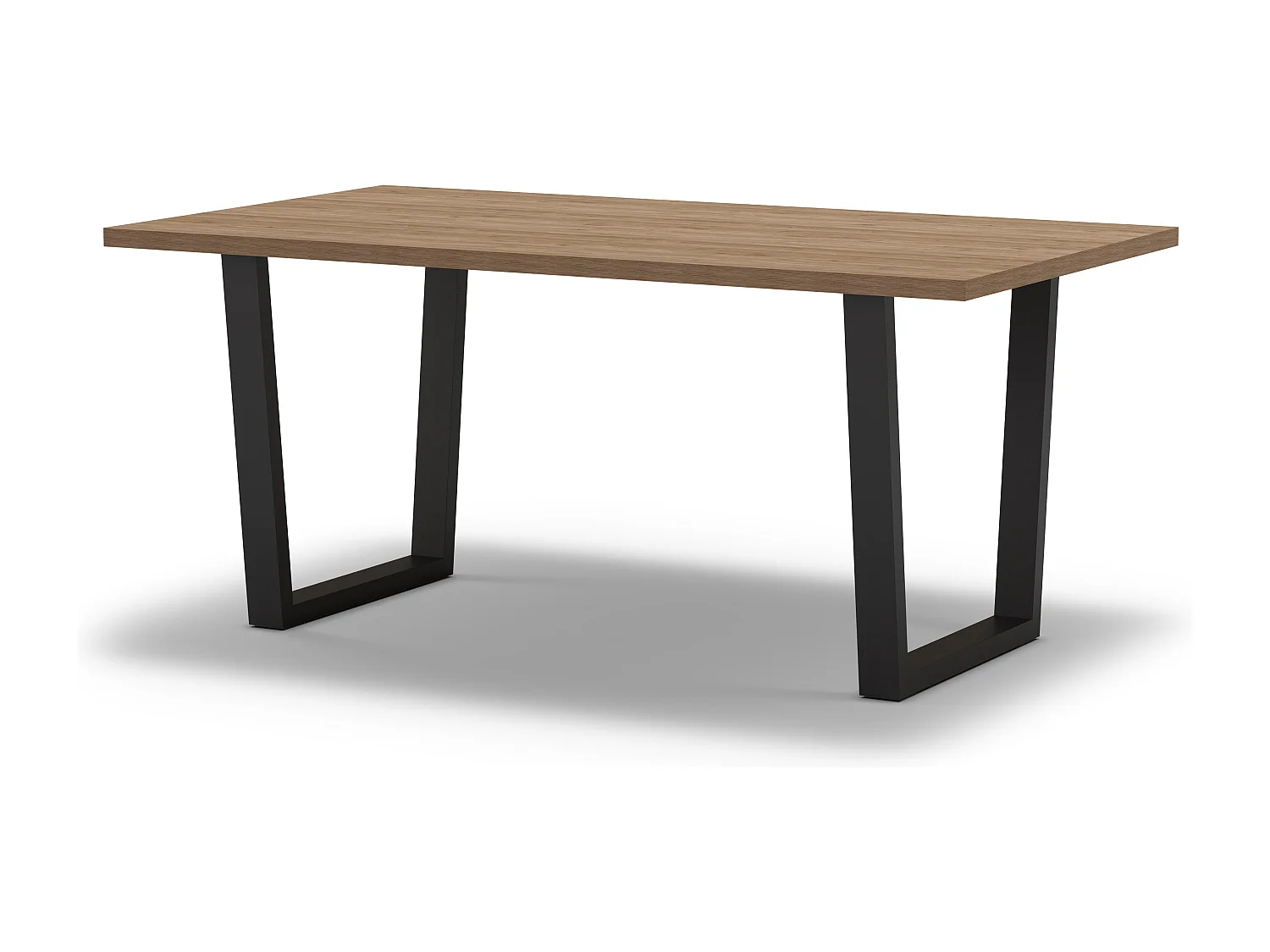 Rechthoekige tafel voor 6/8 personen van 180x100 cm