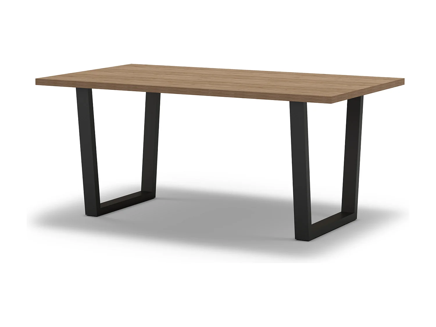 Rechthoekige tafel voor 6/8 personen van 180x100 cm