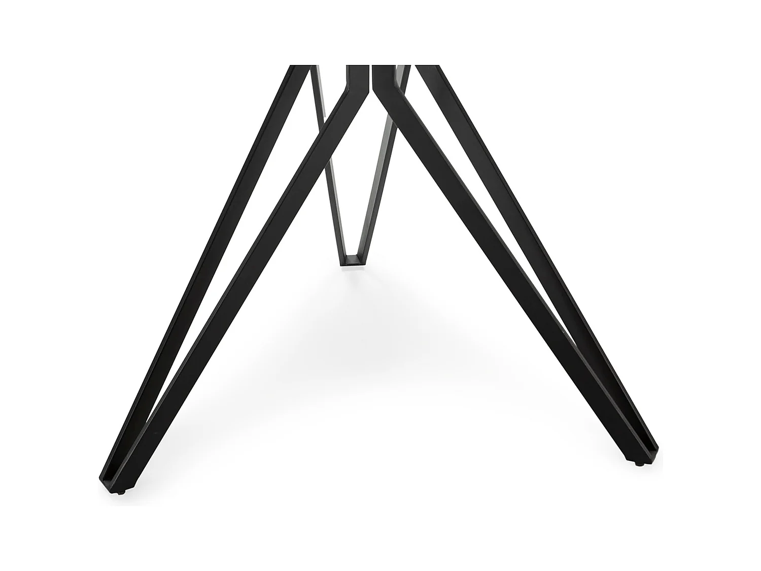 Table ronde en pierre pour 4 personnes 120x76 cm