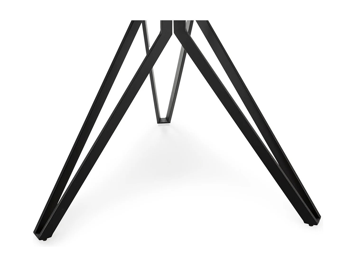 Table ronde en pierre pour 4 personnes 120x76 cm