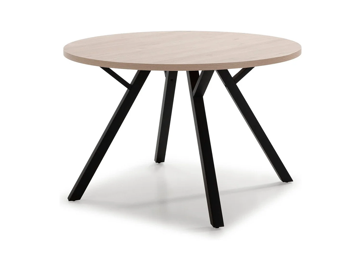 Table ronde pour 4 personnes 120x77 cm