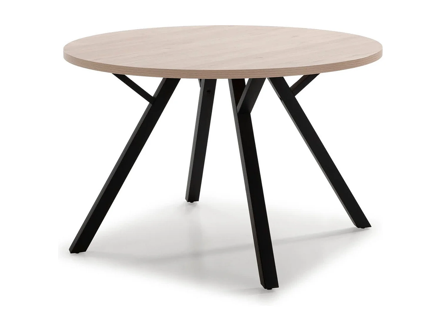 Table ronde pour 4 personnes 120x77 cm