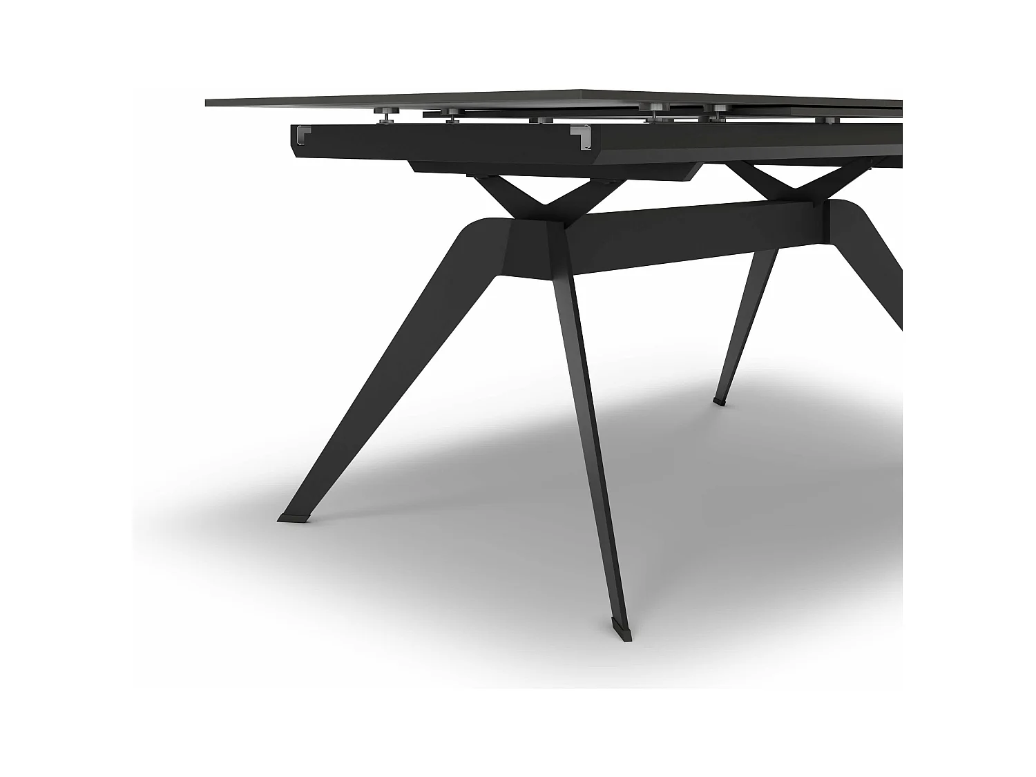 Ausziehbarer Tisch für 6/8 Personen aus Keramik 160/220x76 cm