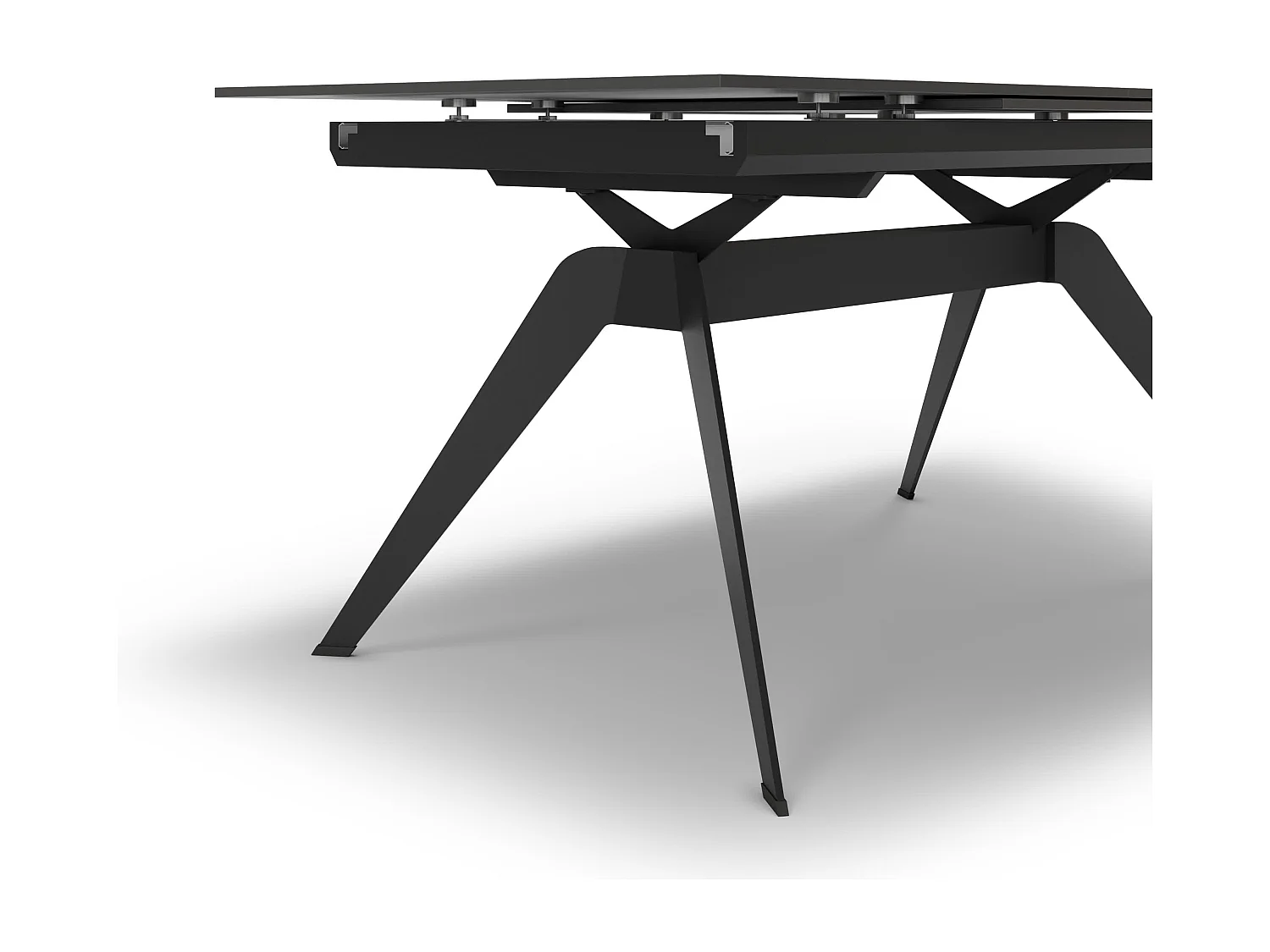 Table extensible pour 6/8 personnes en céramique 160/220x76 cm