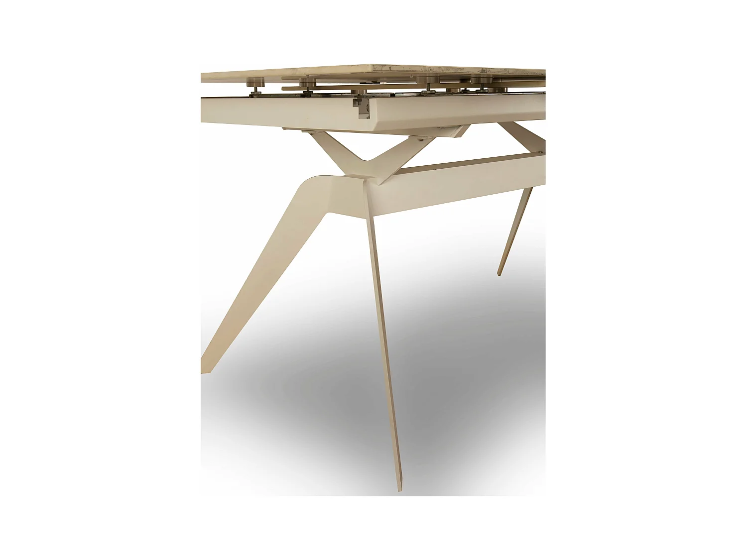 Table extensible pour 6/8 personnes en céramique 160/220x76 cm