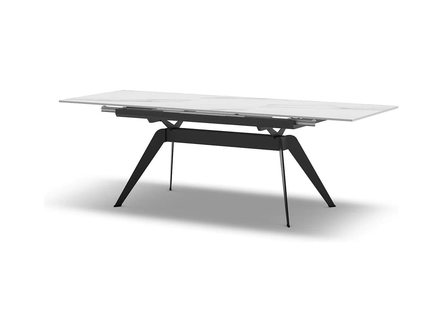 Table extensible pour 6/8 personnes en céramique 160/220x76 cm