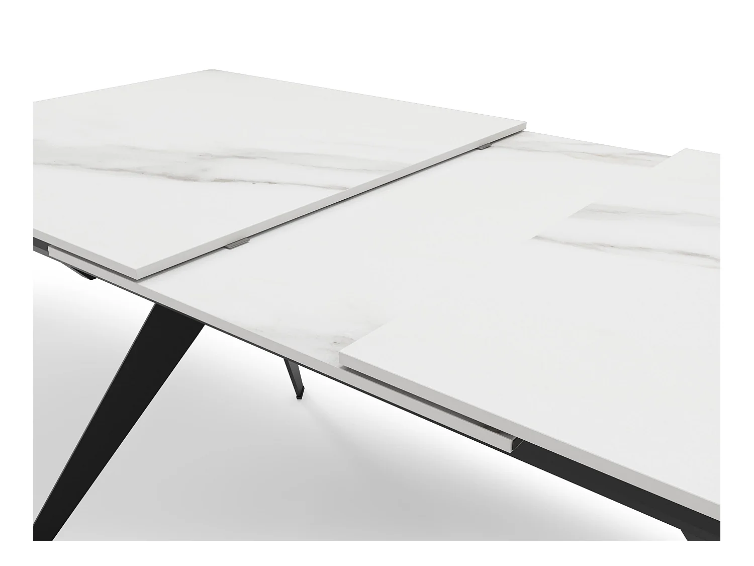 Table extensible pour 6/8 personnes en céramique 160/220x76 cm