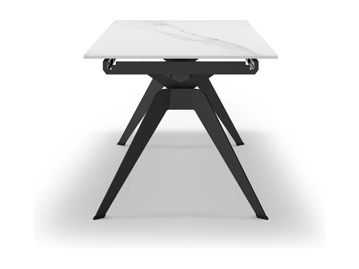 Table extensible pour 6/8 personnes en céramique 160/220x76 cm