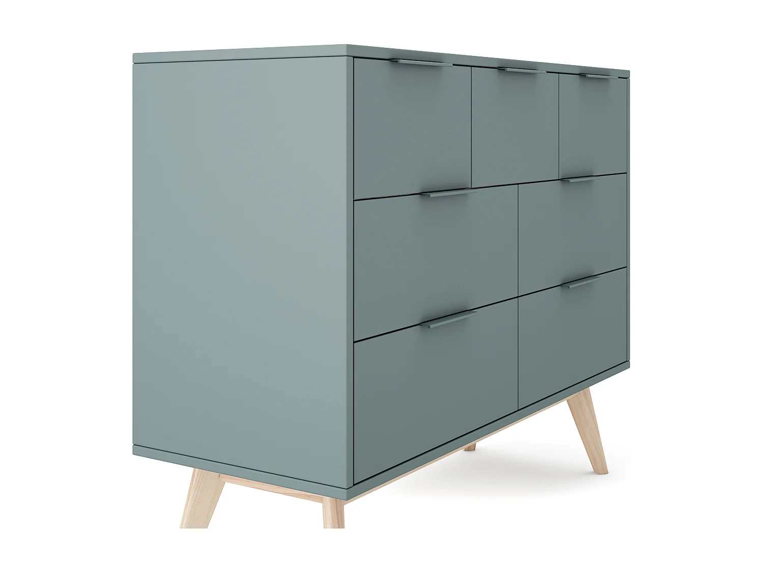 Commode met 7 lades 120x83 cm