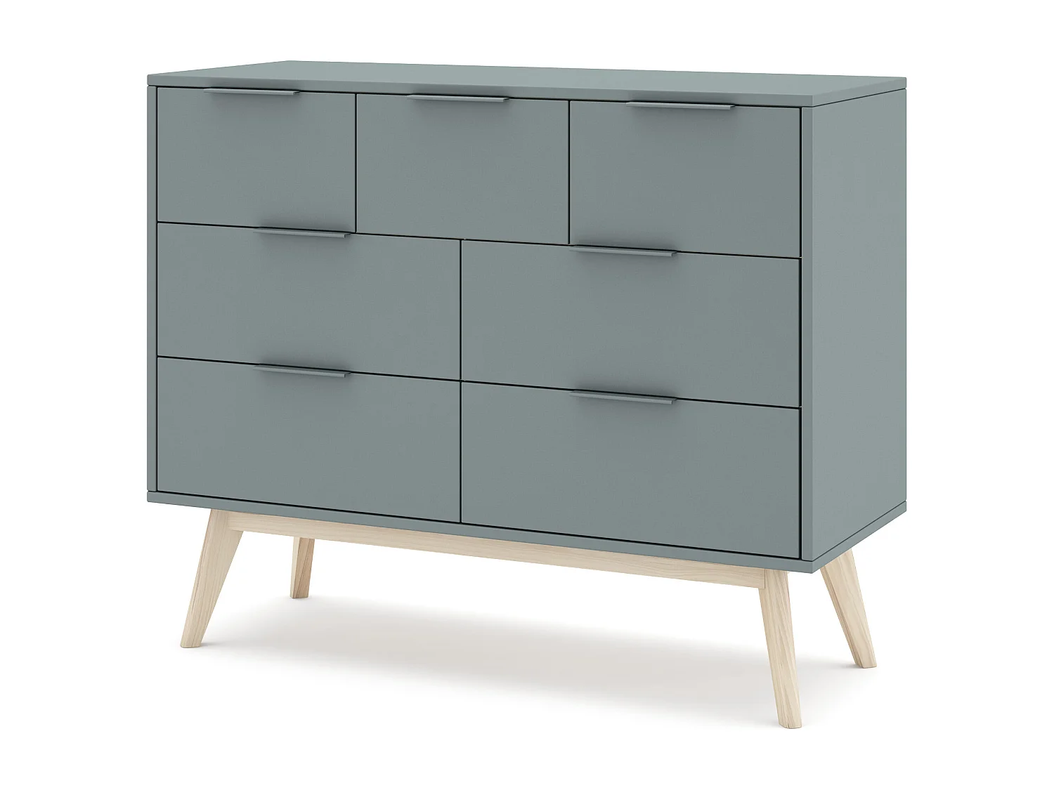 Commode met 7 lades 120x83 cm