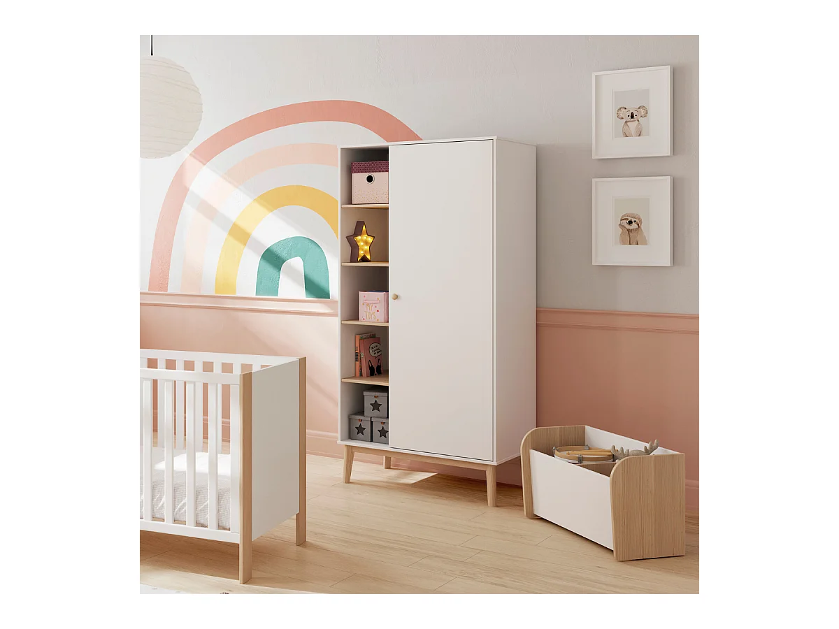 Baule porta giocattoli 70x35 cm