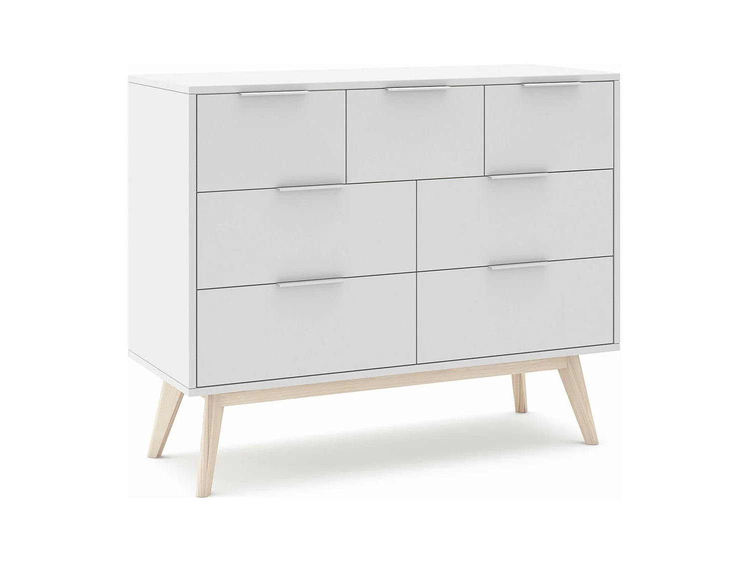 Cassettiera a 7 cassetti 120x83 cm