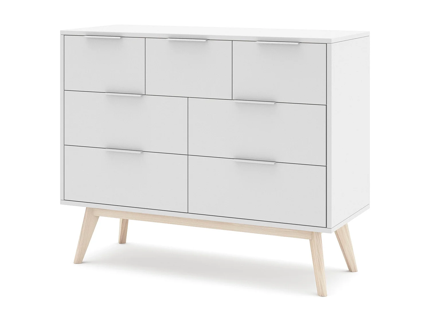 Commode avec 7 tiroirs 120x83 cm