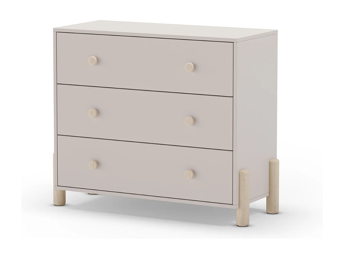 Commode 3 tiroirs L90 cm - DAPHNÉ