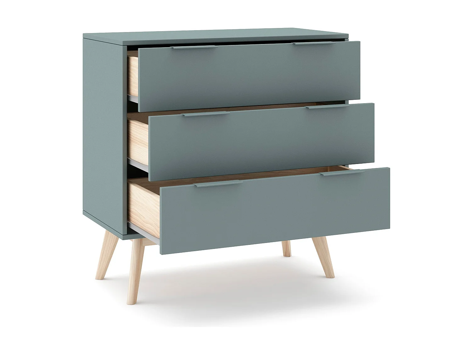 Commode met 3 lades 80x83 cm