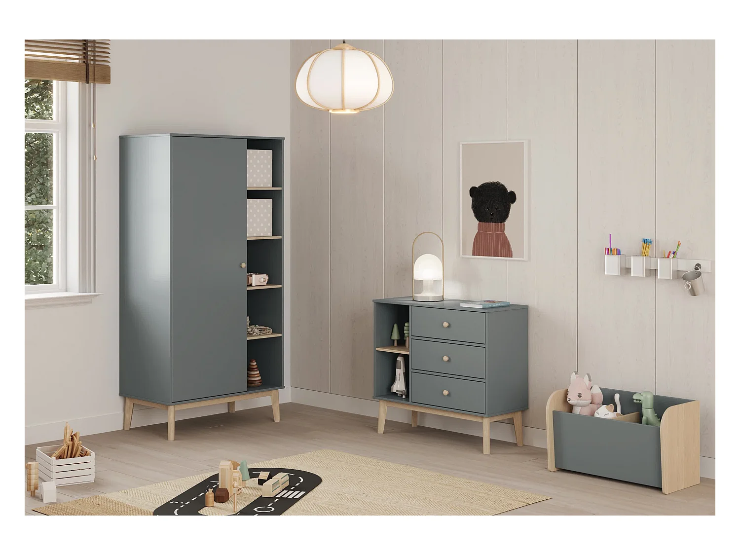 Biedt kaarten van 70x35 cm