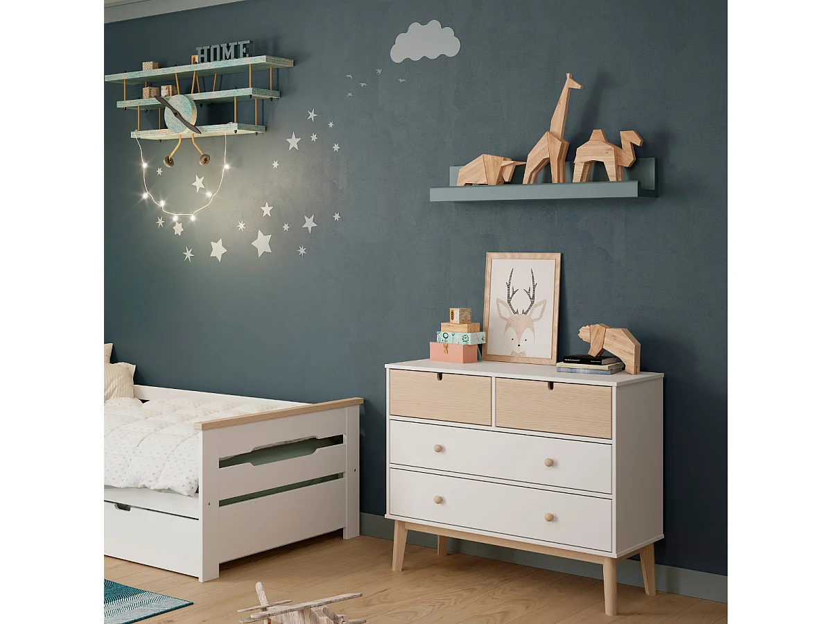 Commode met 4 lades 100x81 cm