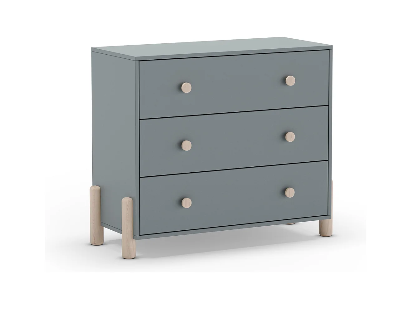 Commode 3 tiroirs L90 cm - DAPHNÉ