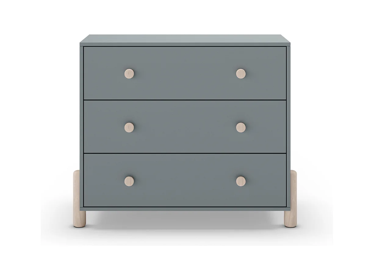 Commode 3 tiroirs L90 cm - DAPHNÉ