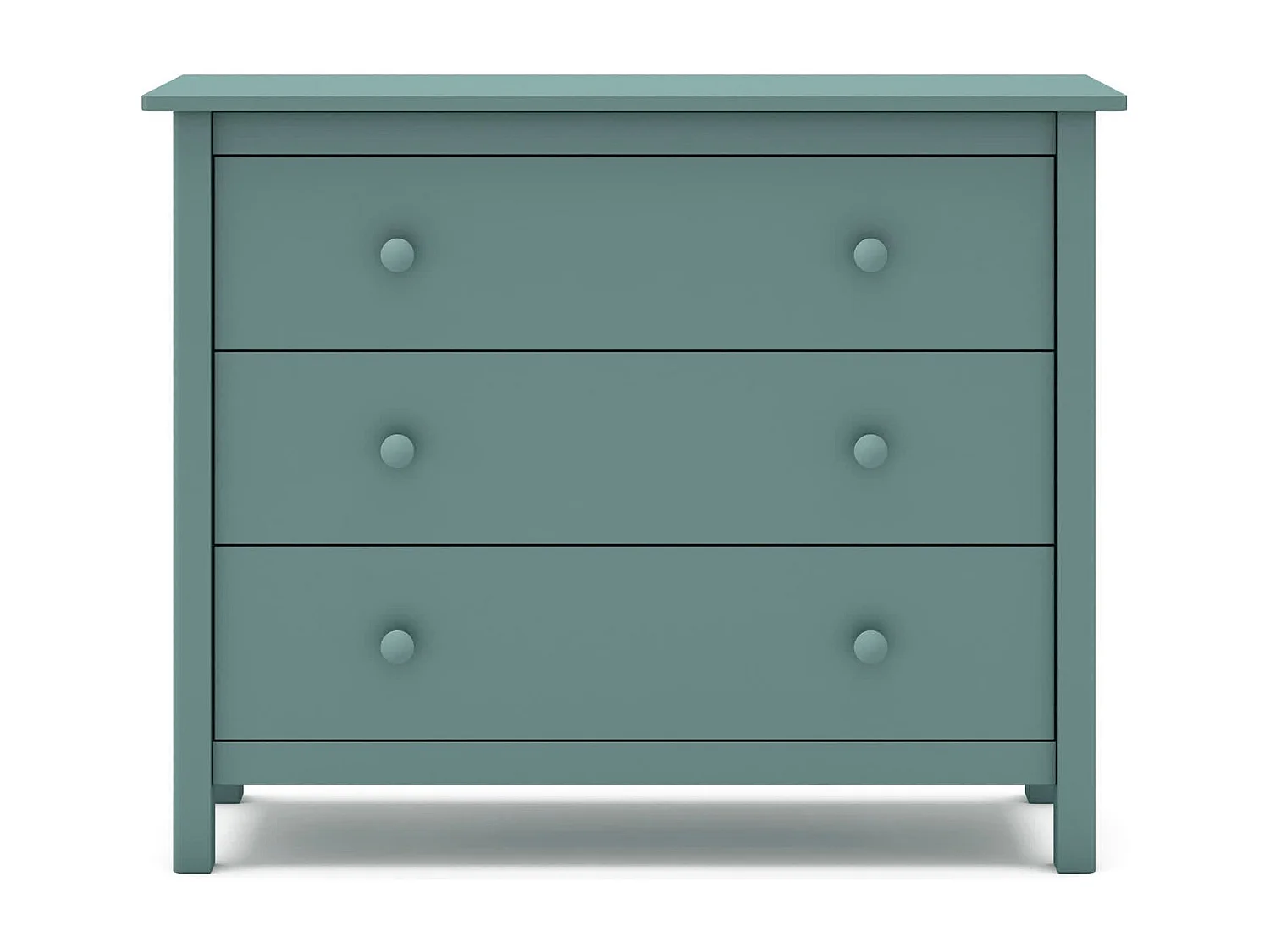 Commode met 3 lades 100x80 cm