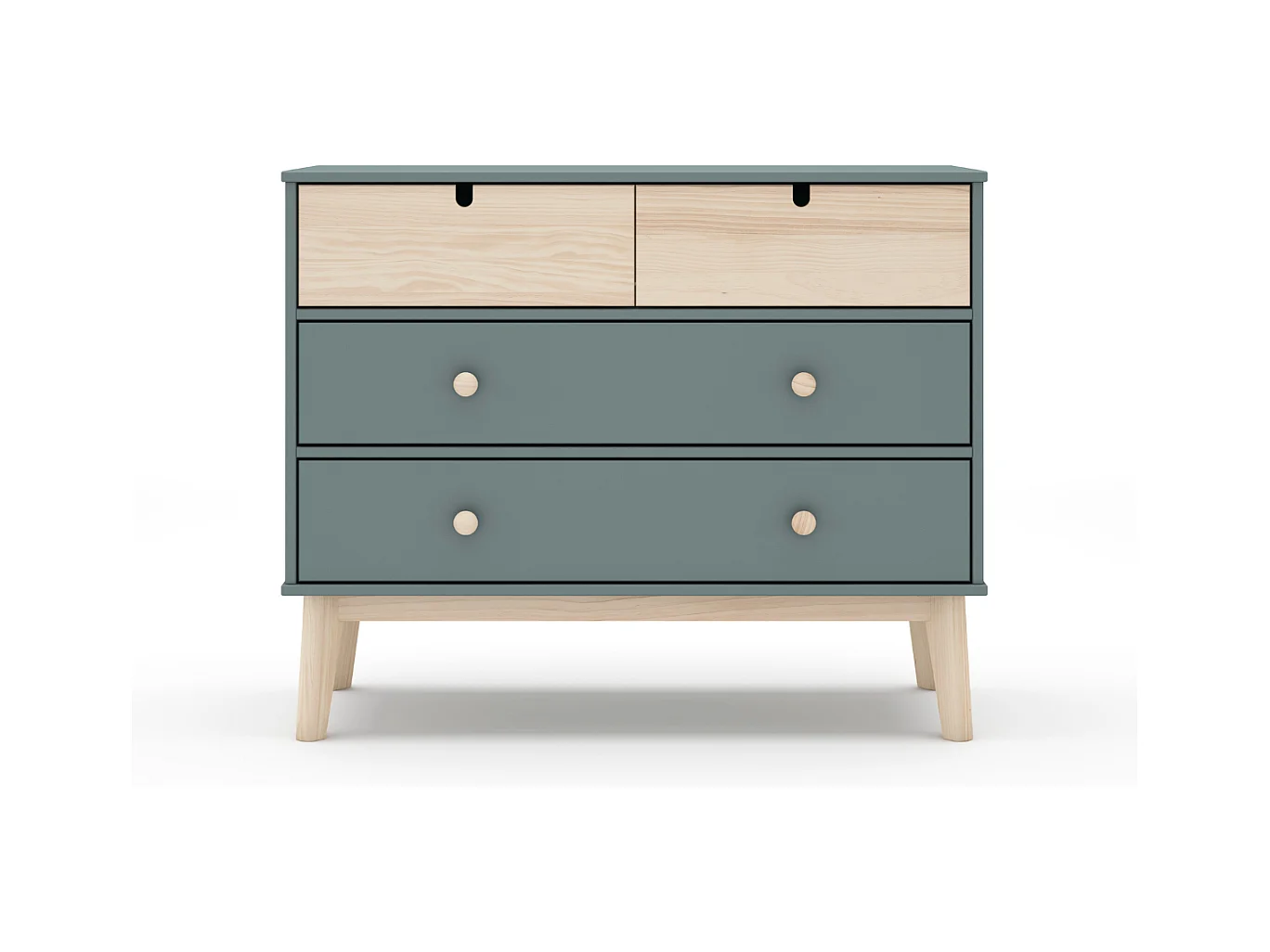 Cómoda con 4 cajones 100x81 cm