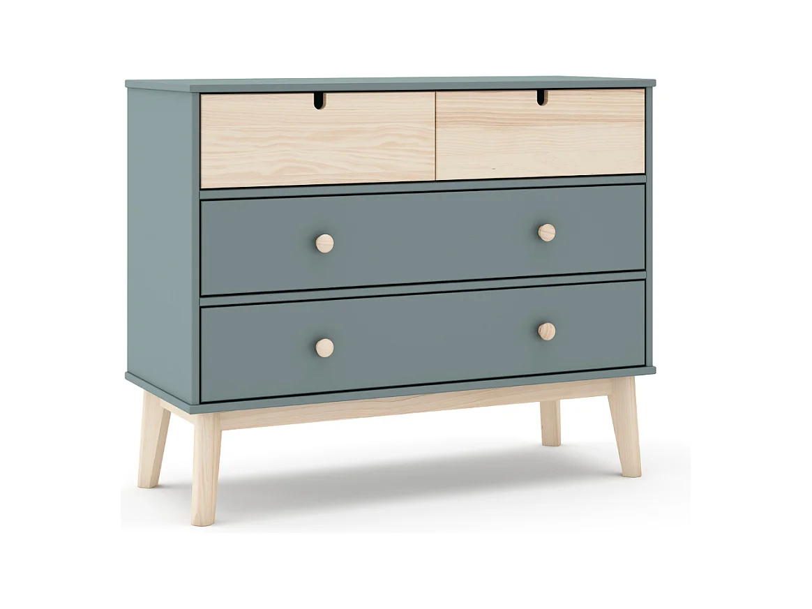 Cómoda con 4 cajones 100x81 cm