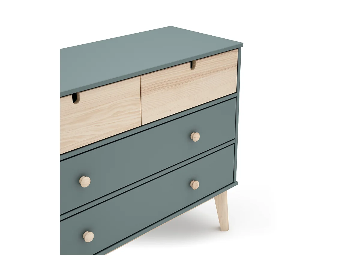 Cómoda con 4 cajones 100x81 cm