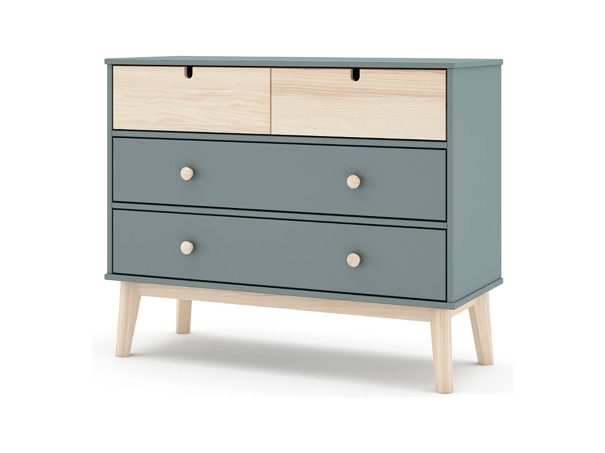 Cómoda con 4 cajones 100x81 cm