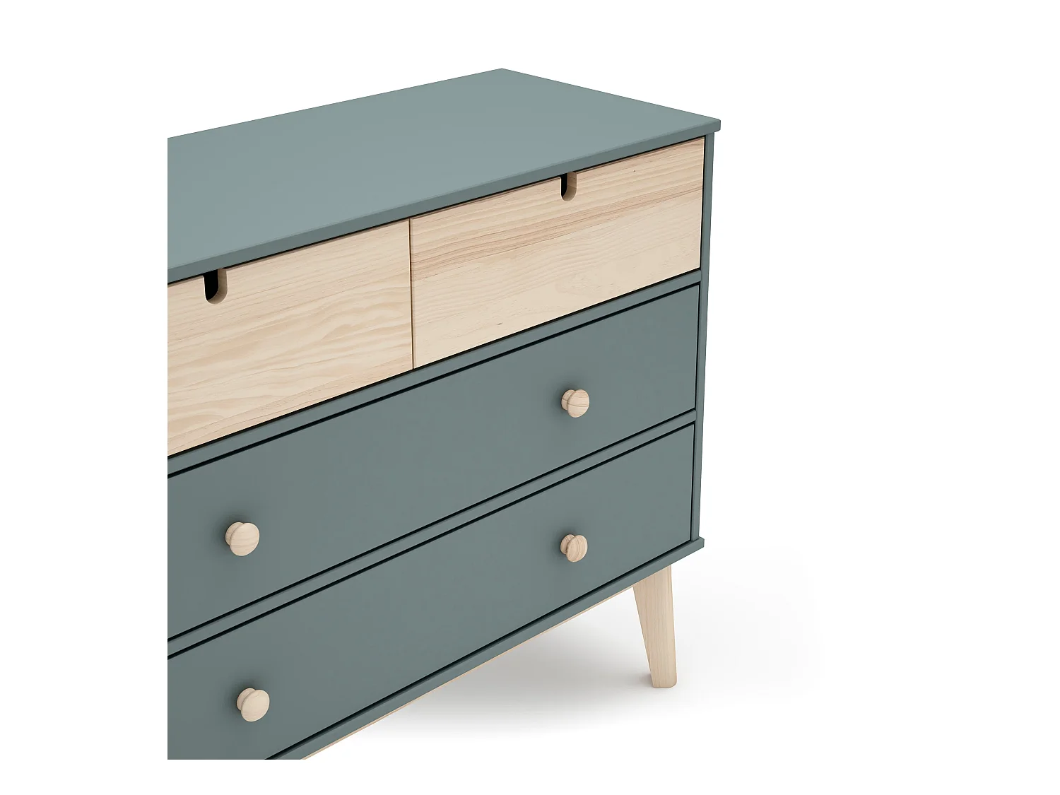 Cómoda con 4 cajones 100x81 cm