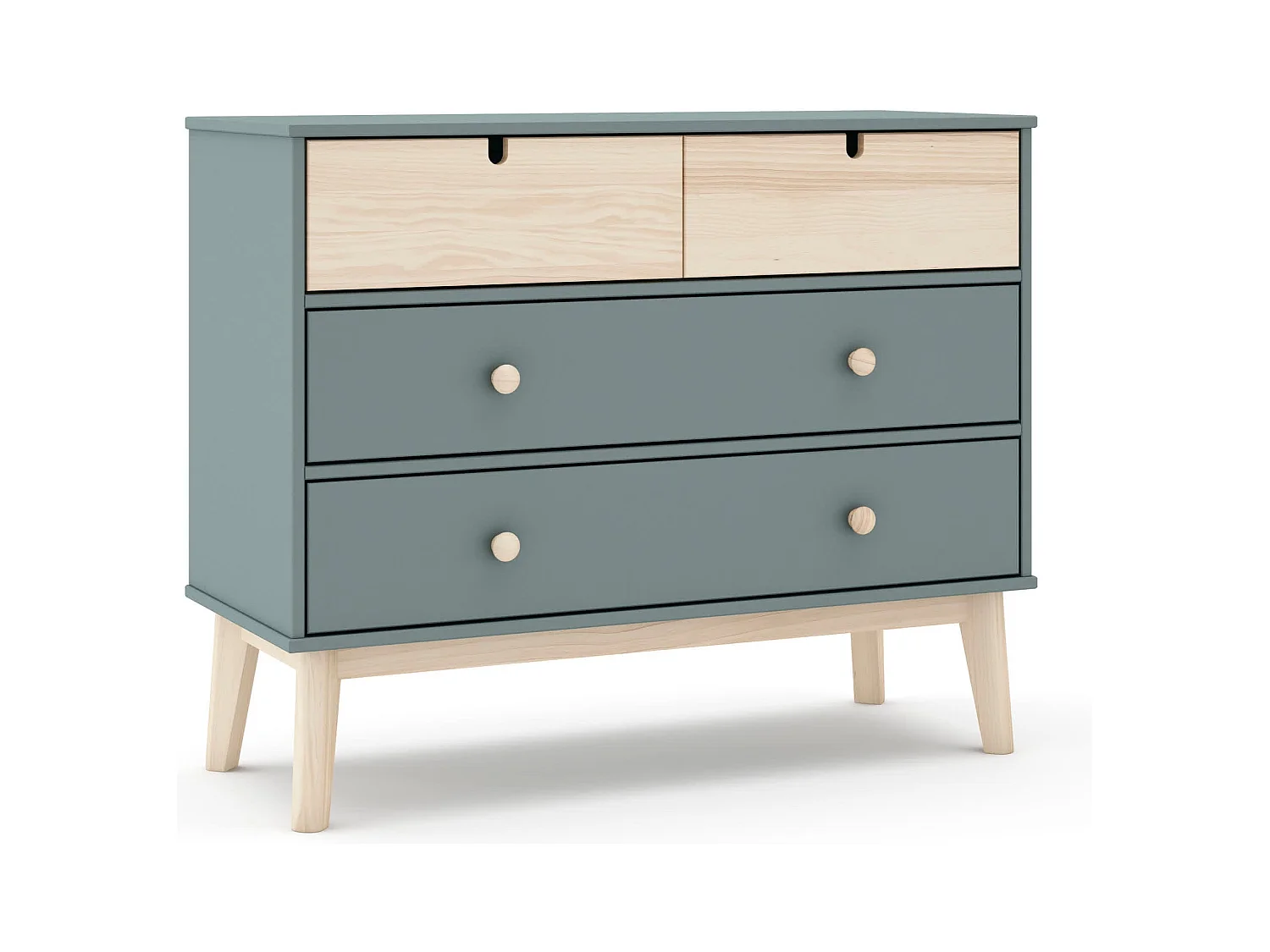 Commode avec 4 tiroirs 100x81 cm