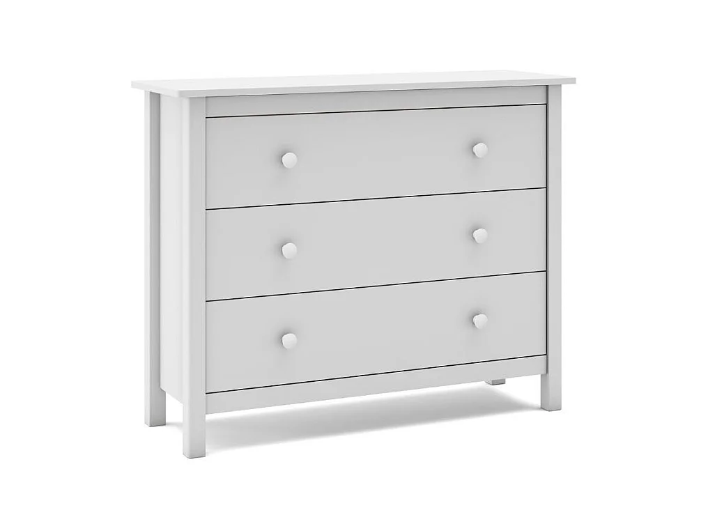 Commode avec 3 tiroirs 100x80 cm