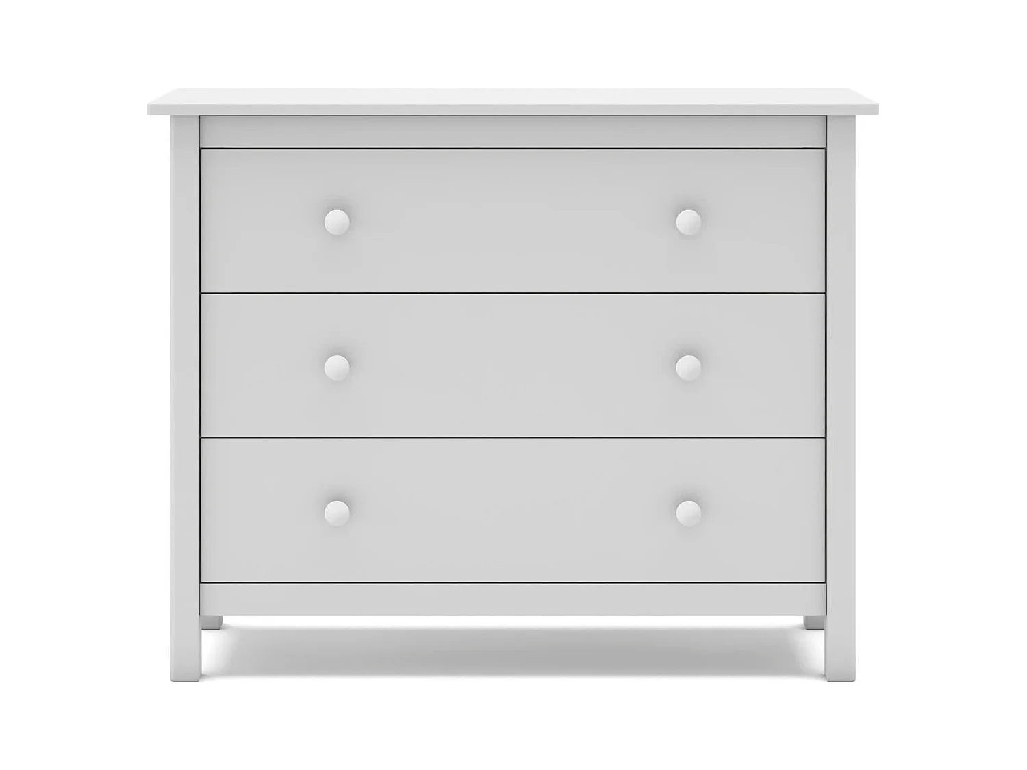 Commode avec 3 tiroirs 100x80 cm