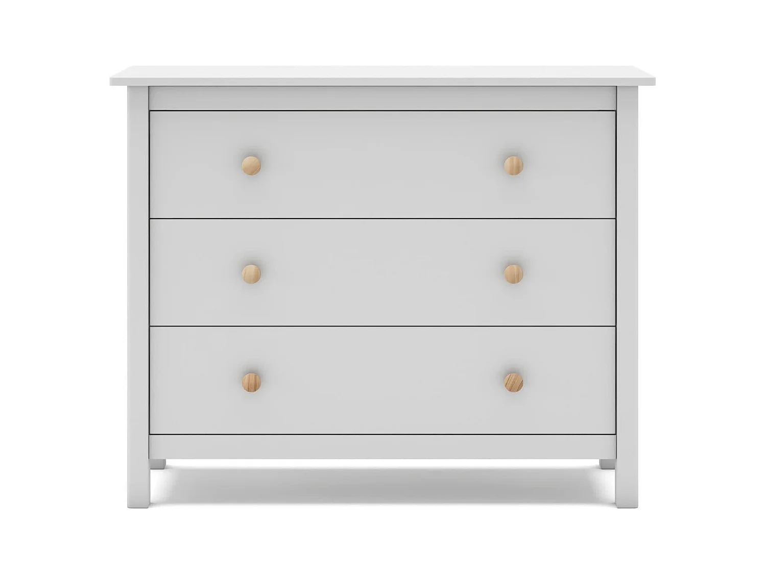 Commode avec 3 tiroirs 100x80 cm