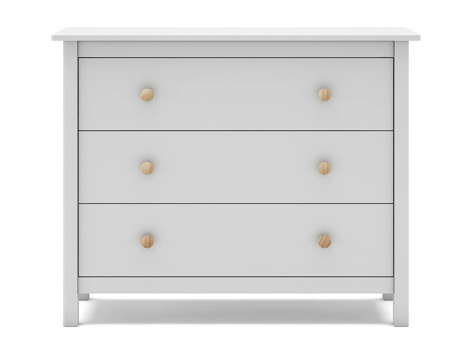 Cassettiera a 3 cassetti 100x80 cm