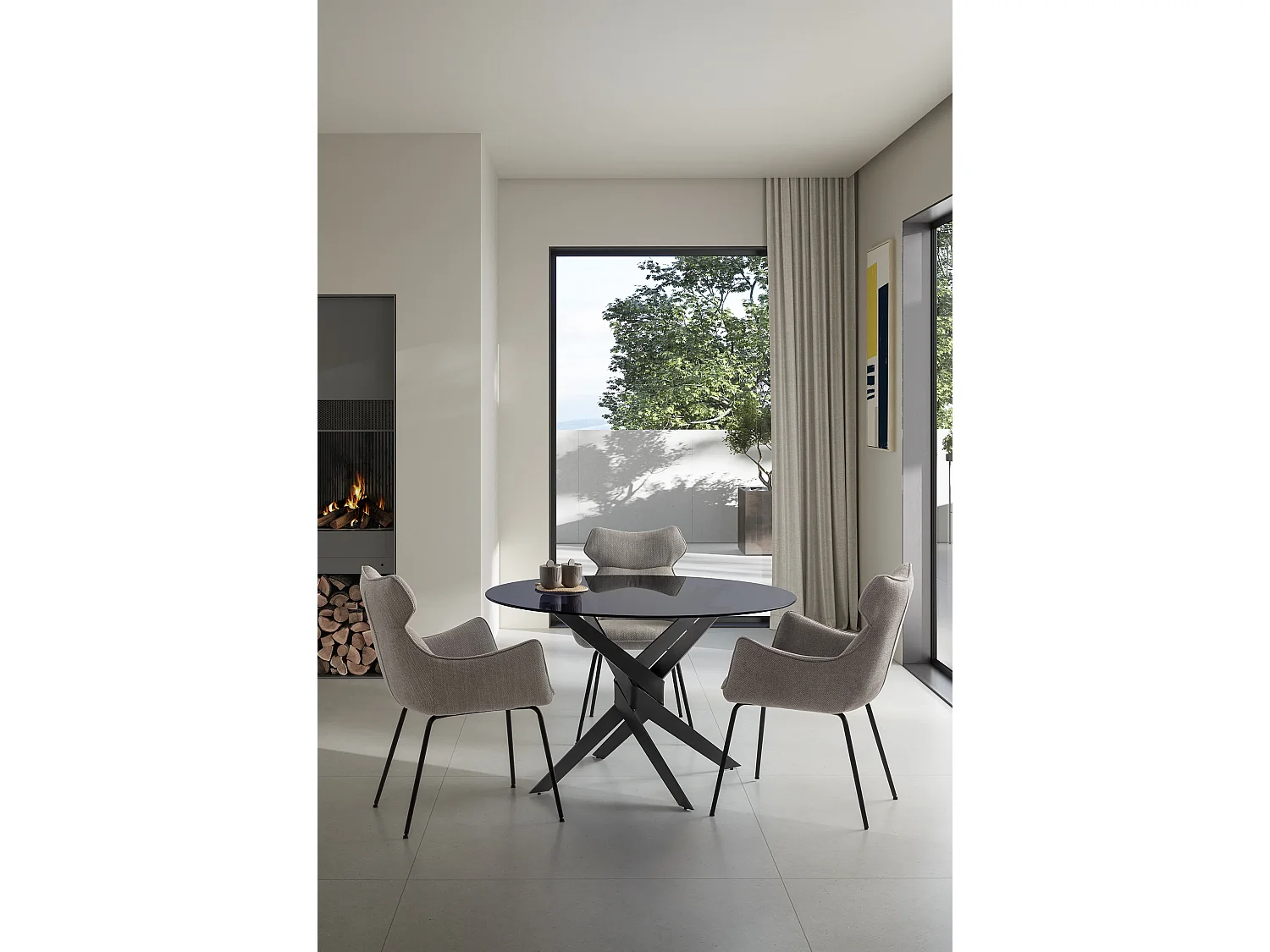 Lot de 2 fauteuils en velours côtelé pieds métal 60x65 h90 cm