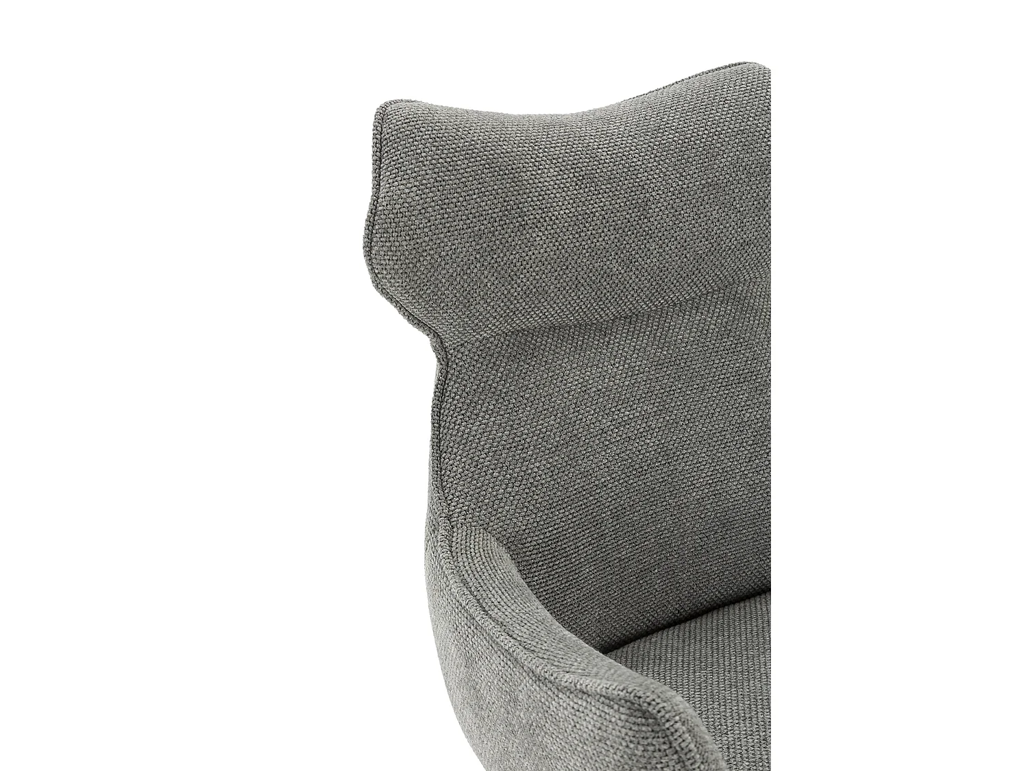 Lot de 2 fauteuils en velours côtelé pieds métal 60x65 h90 cm