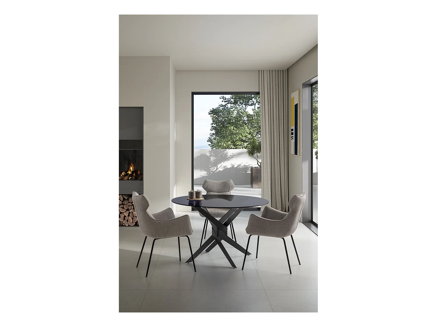 Kavel van 2 fauteuils en velours côtelé pieds metaal 60x65 h90 cm