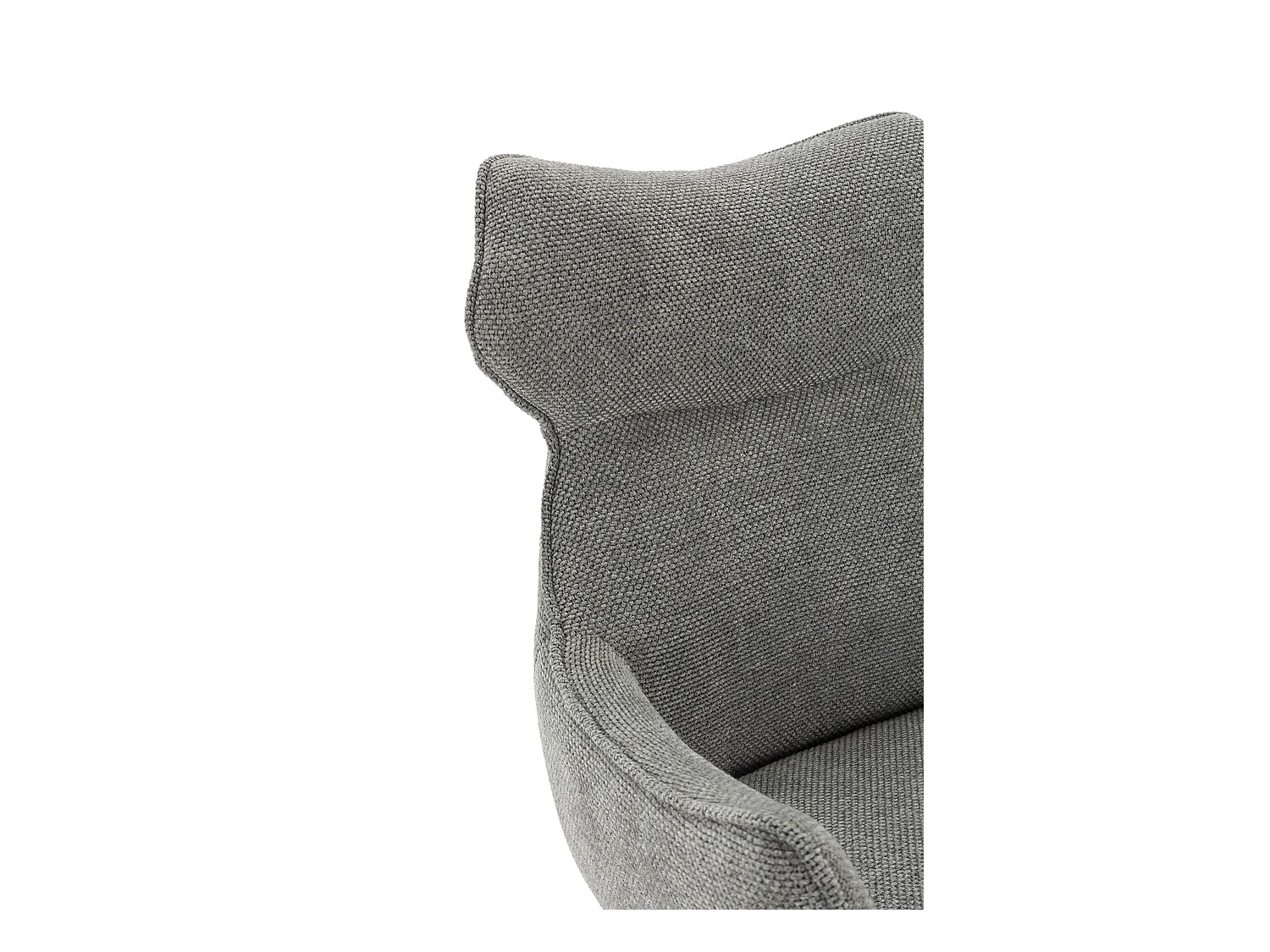 Kavel van 2 fauteuils en velours côtelé pieds metaal 60x65 h90 cm