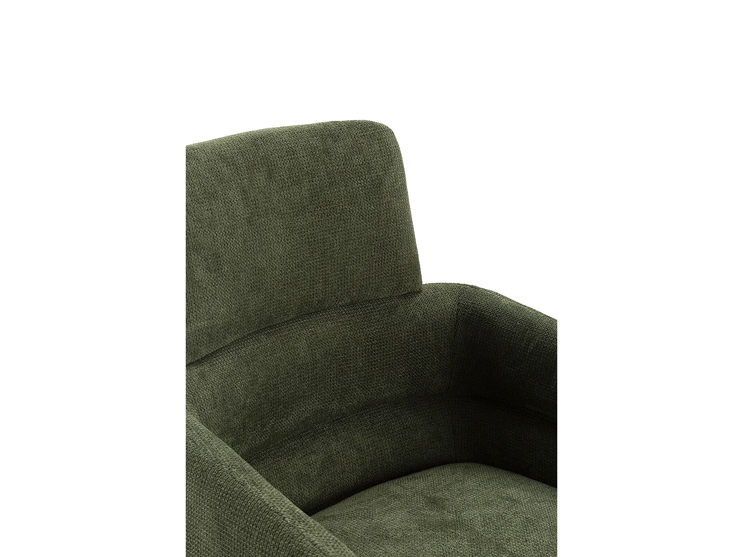 Set di 2 poltrone in velluto a coste con gambe in metallo 57x65 h92 cm