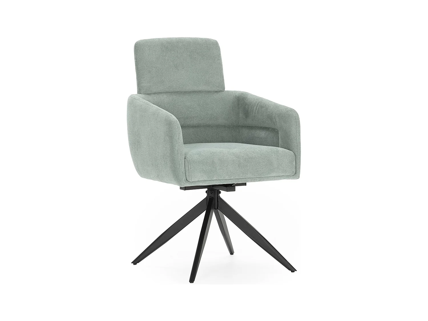 Lot de 2 fauteuils en velours côtelé pieds métal 57x65 h92 cm