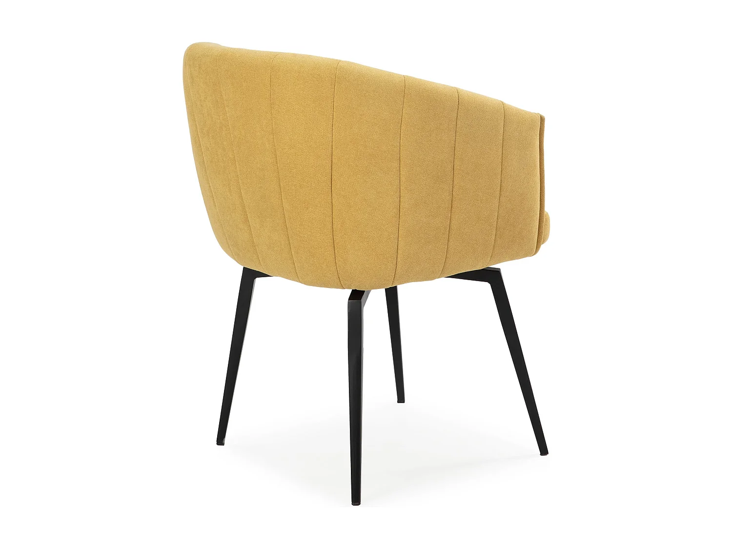 Fauteuil avec structure et pieds en métal 60x60 h81 cm