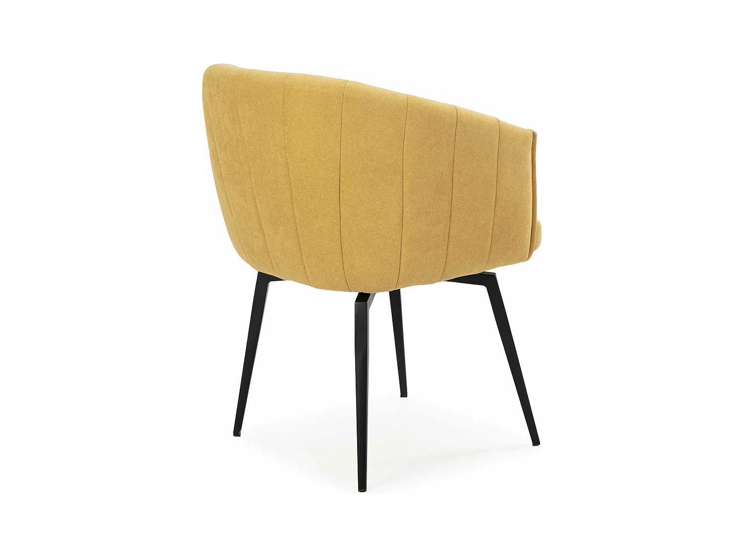 Fauteuil avec structure et pieds en métal 60x60 h81 cm