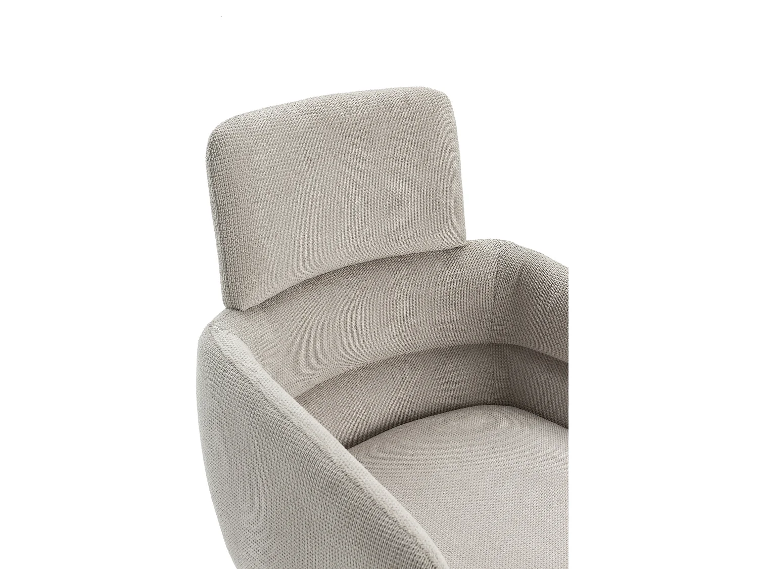 Lot de 2 fauteuils en velours côtelé pieds métal 57x65 h92 cm