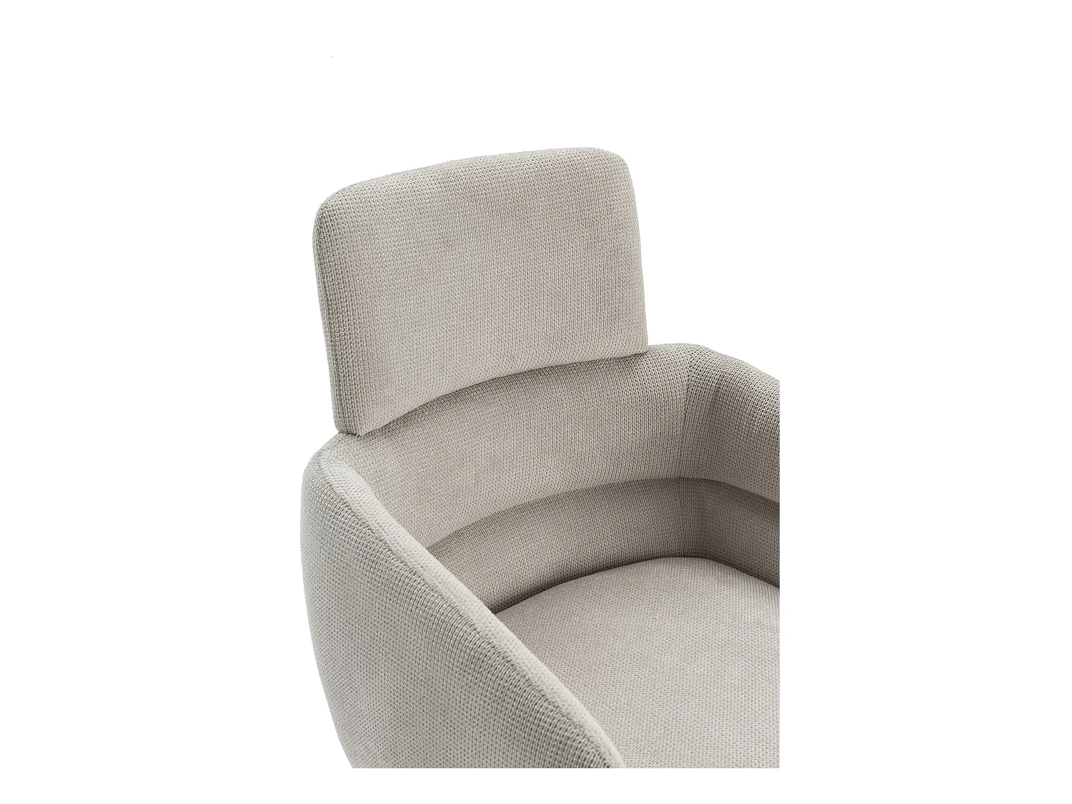 Kavel van 2 velours fauteuils met metalen poten 57x65 h92 cm