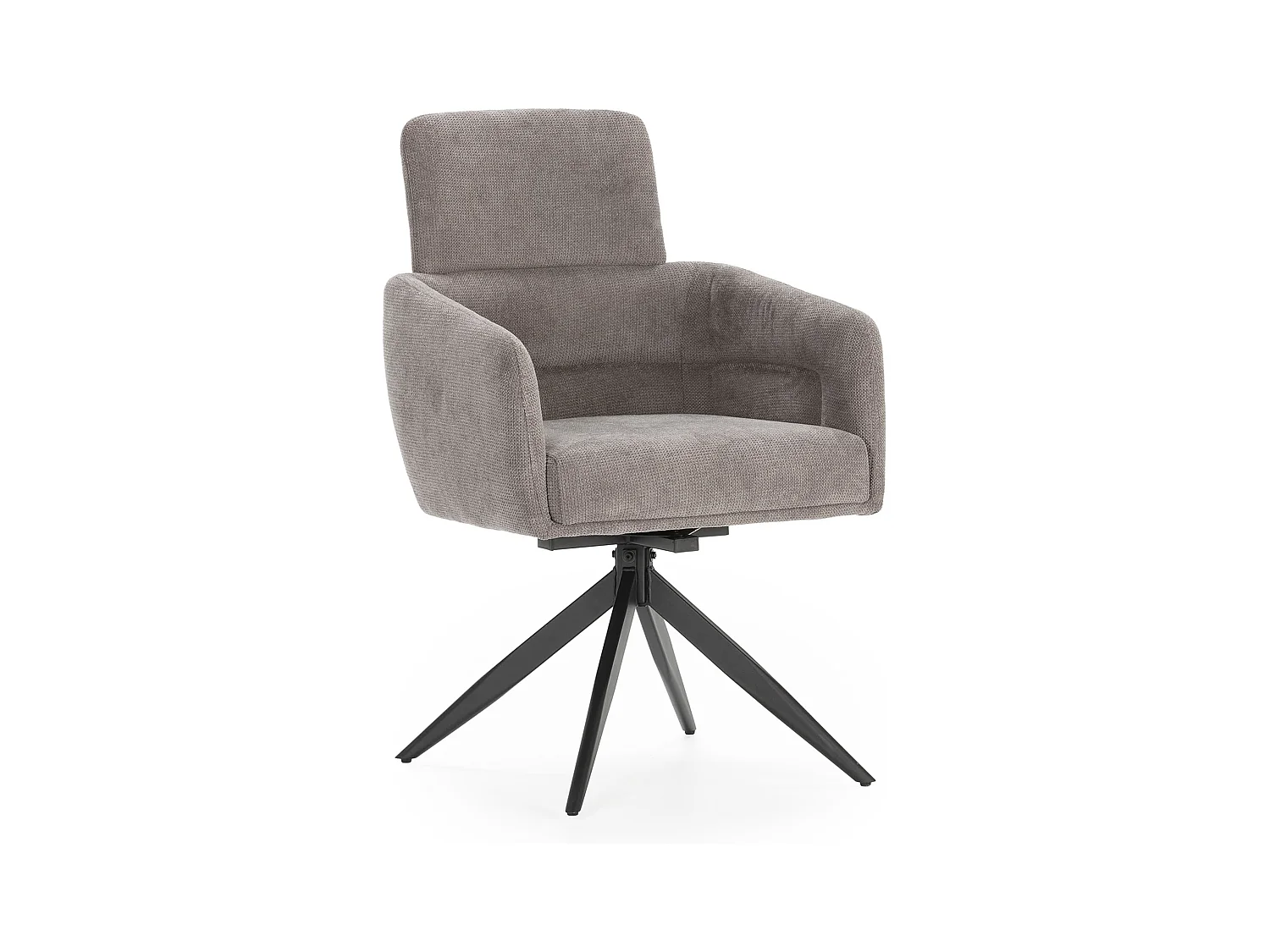 Lot de 2 fauteuils en velours côtelé pieds métal 57x65 h92 cm