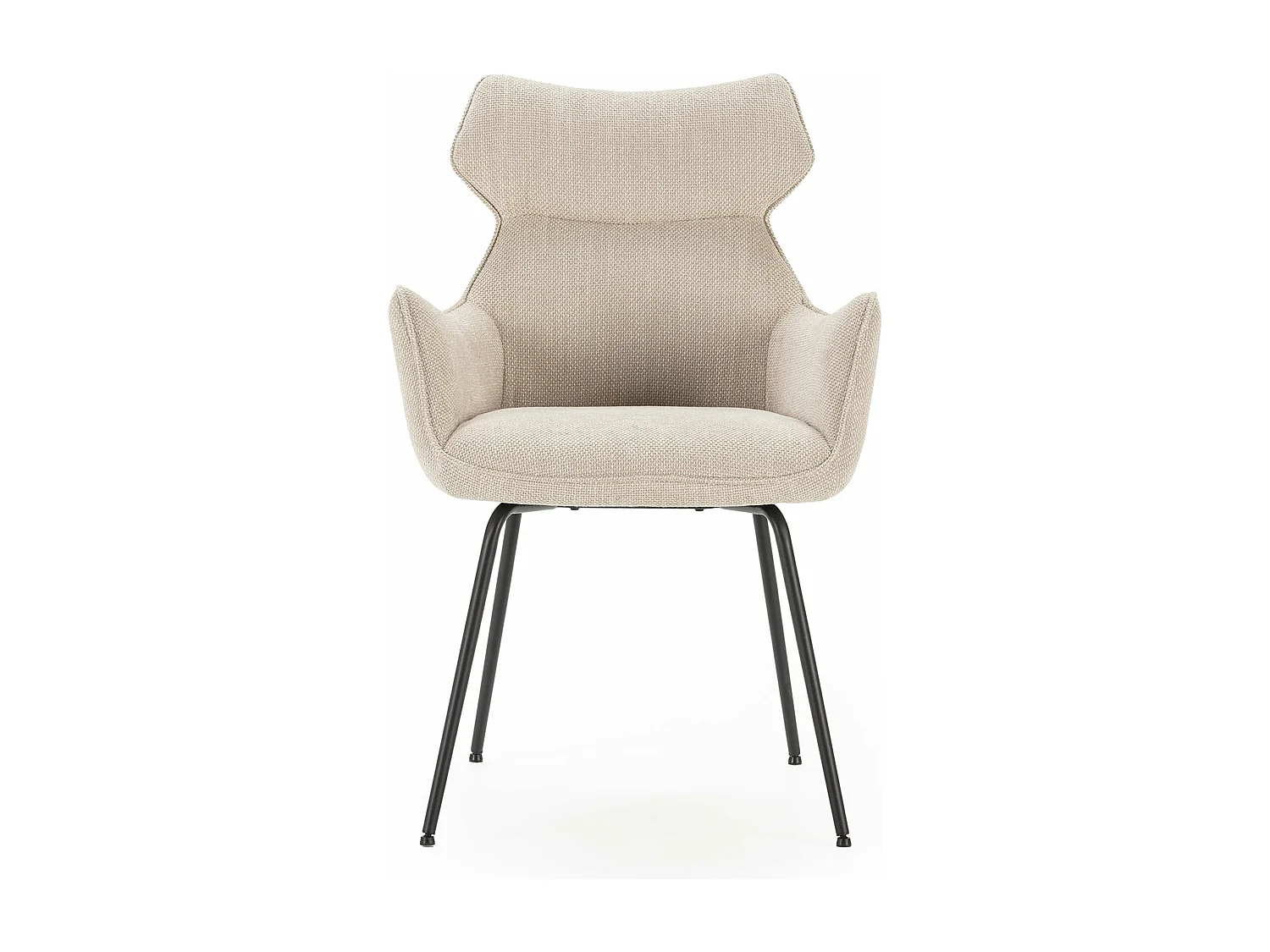 Set di 2 poltrone in velluto a coste con gambe in metallo 60x65 h90 cm