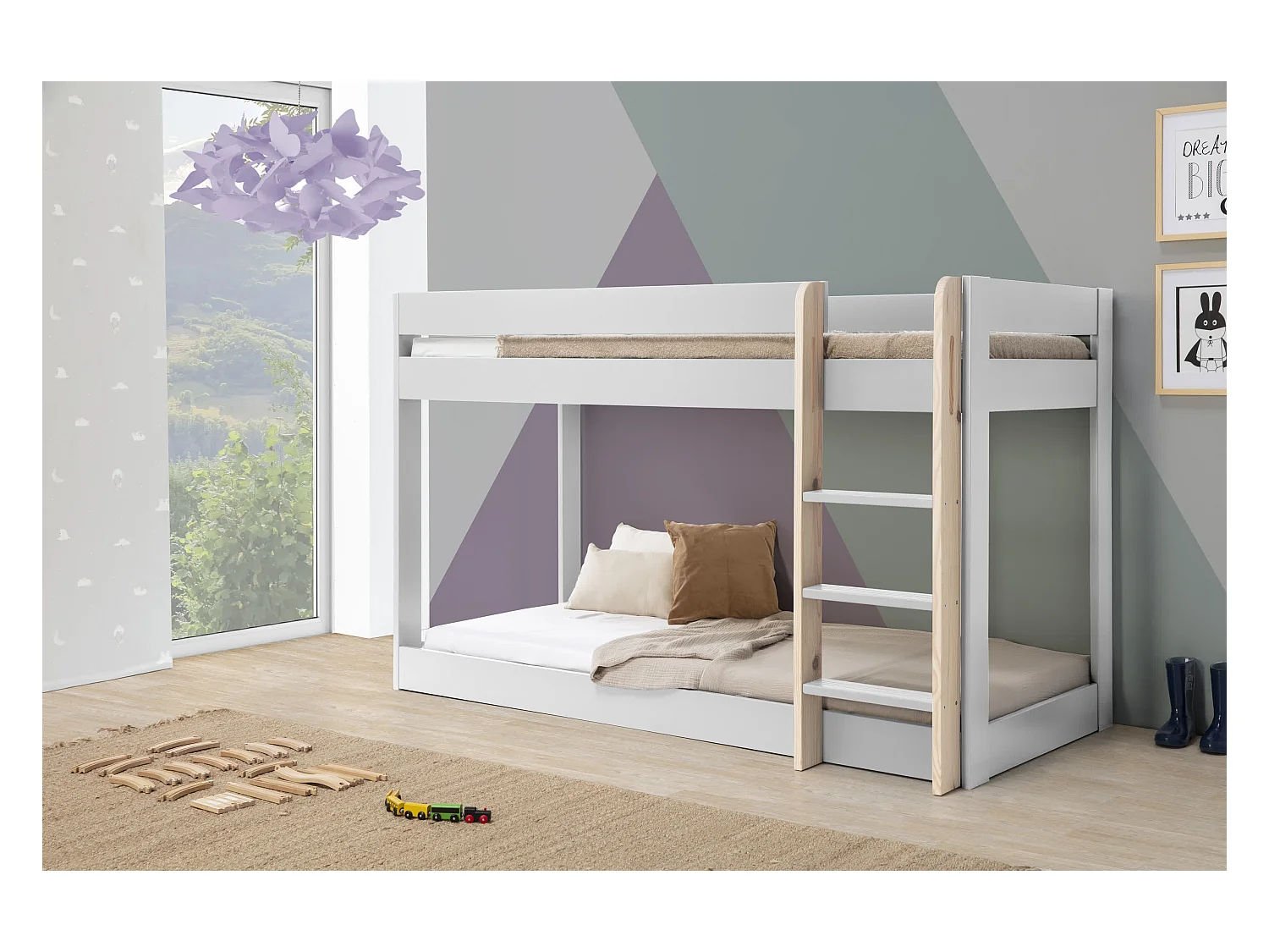 Letto a castello 197x131,5 cm